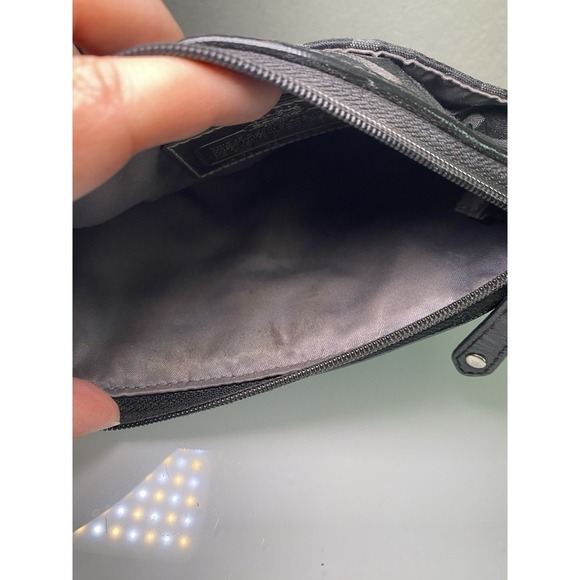 Coach MADISON Black Grey Op Art Stage Coach Crossbody Swingpack 43430 - Picture 11 of 16